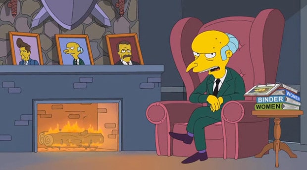 Nicht in der Top10 der reichsten Comicfiguren: Mr Burns