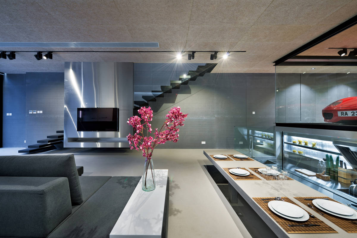 Sai kung house: modern wohnen in hongkong Küche luxus