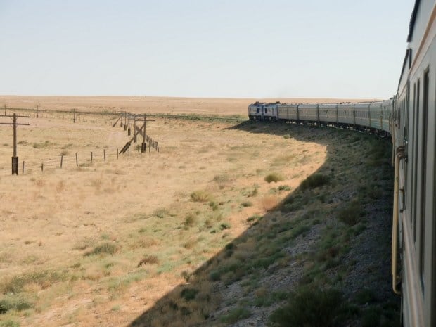 Transsibirischen Eisenbahn - eine Reise durch Russland