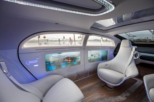 Der Mercedes F015 - Das Auto der Zukunft