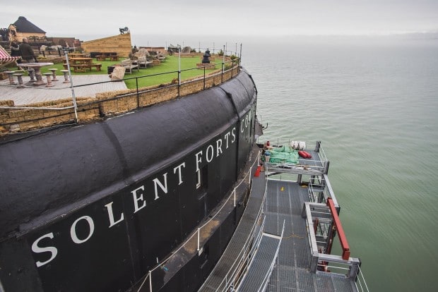 Die 'Solent Forts': Abenteuerspielplatz mitten auf dem Meer